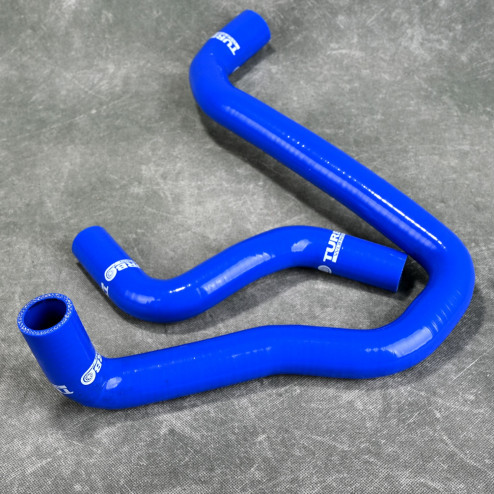 Turbo Works MG-SL-009 węże chłodnicy Honda Prelude 4gen niebieskie