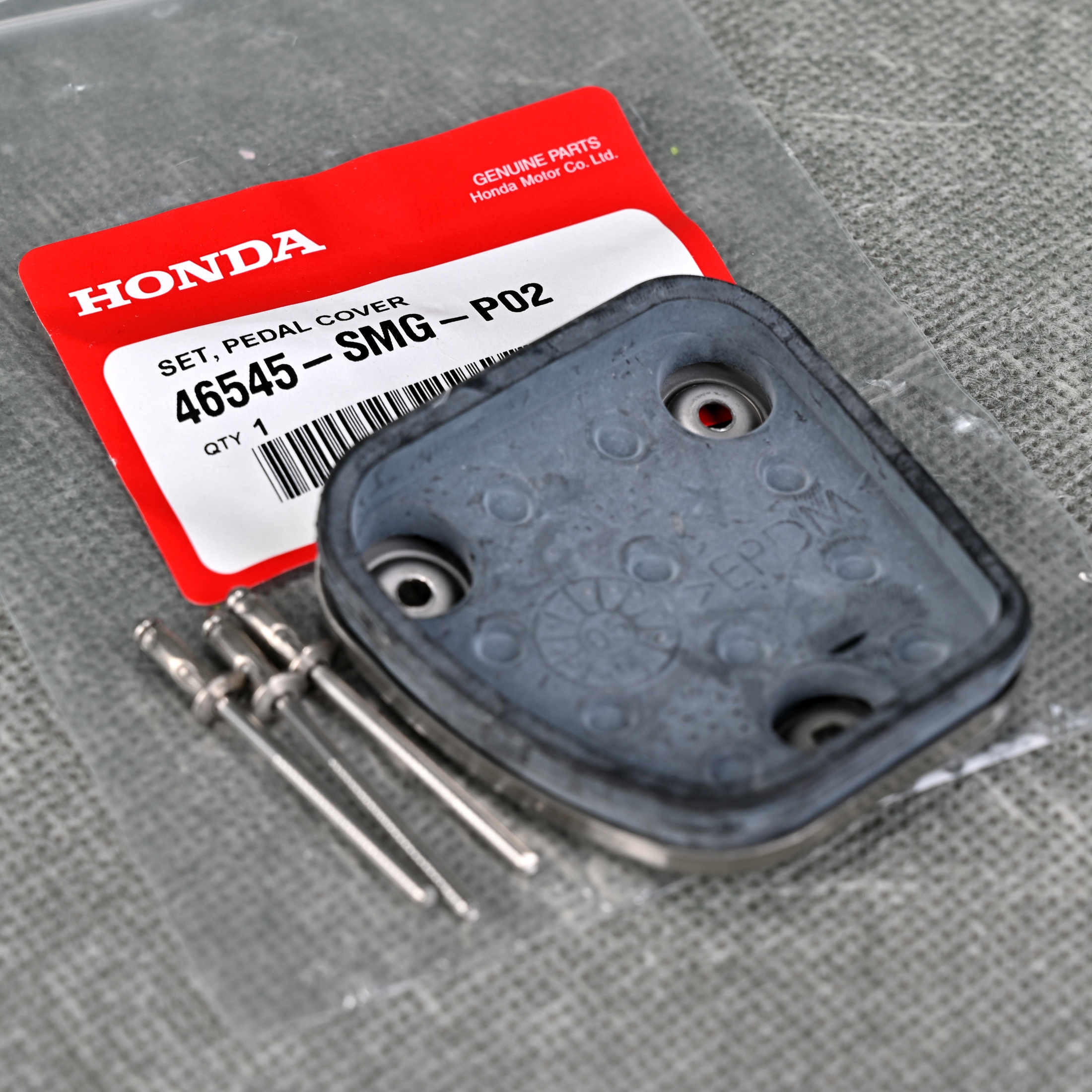 OEM aluminiowa nakładka pedału sprzęgła hamulca Honda
