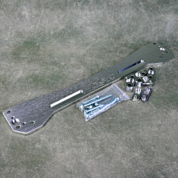 ASR Style Subframe Brace rozpórka Civic 6gen 96-00 srebrna