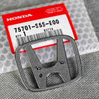 75701-S5S-E00, 75701S5SE00 OEM emblemat H srebrny na tylną klapę Civic 7gen 01-05 HB 3DR
