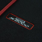 OEM Honda dywaniki czarno-czerwone Honda S2000, 08P16-S2A-643, 08P16S2A643