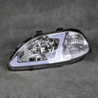 HL-LB-HC96-CLEAR Lampy przednie Civic 6gen 96-98 Clear LED DRL
