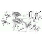 OEM Honda zębatka łańcucha pompy oleju N22 i-CDTi Honda Accord, Civic, CR-V, FR-V, 13432-RMA-E00, 13432RMAE00