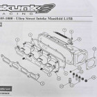 Skunk2 307-05-1000 Ultra Street kolektor ssący L15B 1.5 Turbo