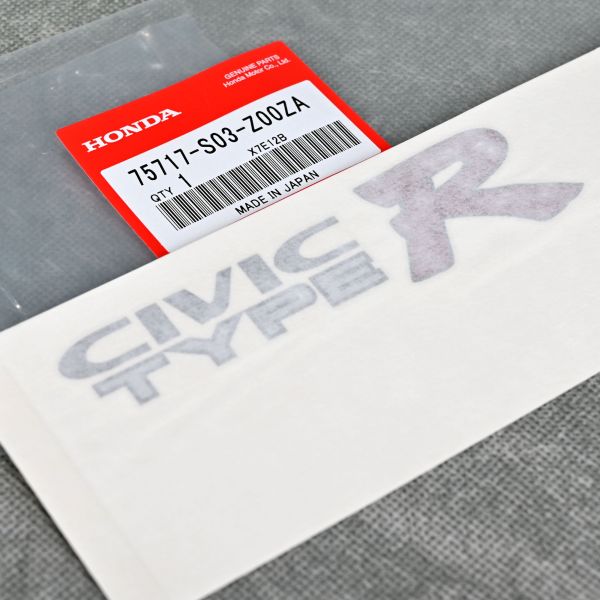 civic1985出品 OEM emblemat naklejka Civic TypeR Civic 6gen EK9 Jarusnet