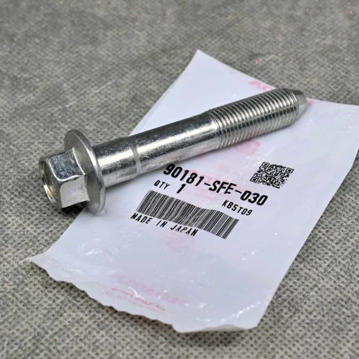 90181-SFE-030, 90181SFE030, 90181-SFE-020, 90181SFE020, 90181-SFE-010, 90181SFE010, 90181-SFE-000, 90181SFE000 OEM śruba zbieżności CR-V 4gen 12-18 N22
