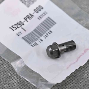 15290-PRA-000, 15290PRA000 OEM śruba natrysku oleju K20, K20A2, K20Z4