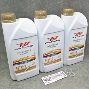 3x MTF-3 oryginalny olej do manualnej skrzyni biegów + podkładki + naklejka 08267-99902HE, 0826799902HE, 08267-999-02PRO, 08267-99902PRO, 0826799902PRO, 94109-14000, 94109-20000