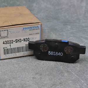 43022-SH3-N30, 43022SH3N30, 43022-SH3-507, 43022SH3507, 43022-SH3-517, 43022SH3517, 43022-SH3-527, 43022SH3527 OEM klocki hamulcowe TYŁ Civic 4gen 88-91