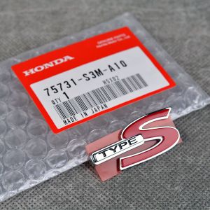 OEM emblemat TypeS na tylną klapę Accord 7gen 03-08