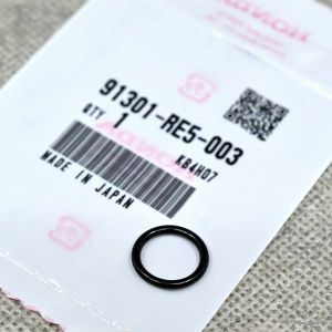 91301-RE5-003, 91301RE5003 OEM oring 12.3x1.9 rurki przewodu chłodniczego przy skrzyni CVT Civic 10gen 17-22 