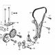14520-5A2-A01, 145205A2A01 OEM ślizg łańcucha rozrządu Accord 9gen 13-17 CR2 K24W1, K24W2
